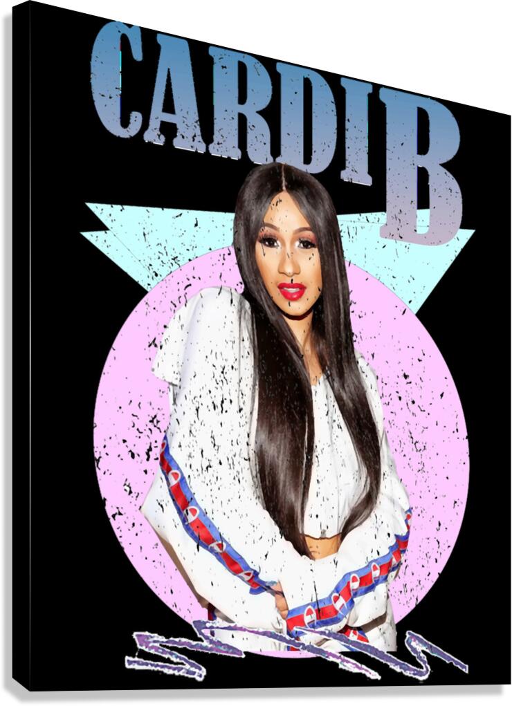 Cardi B 4 Canvas Print