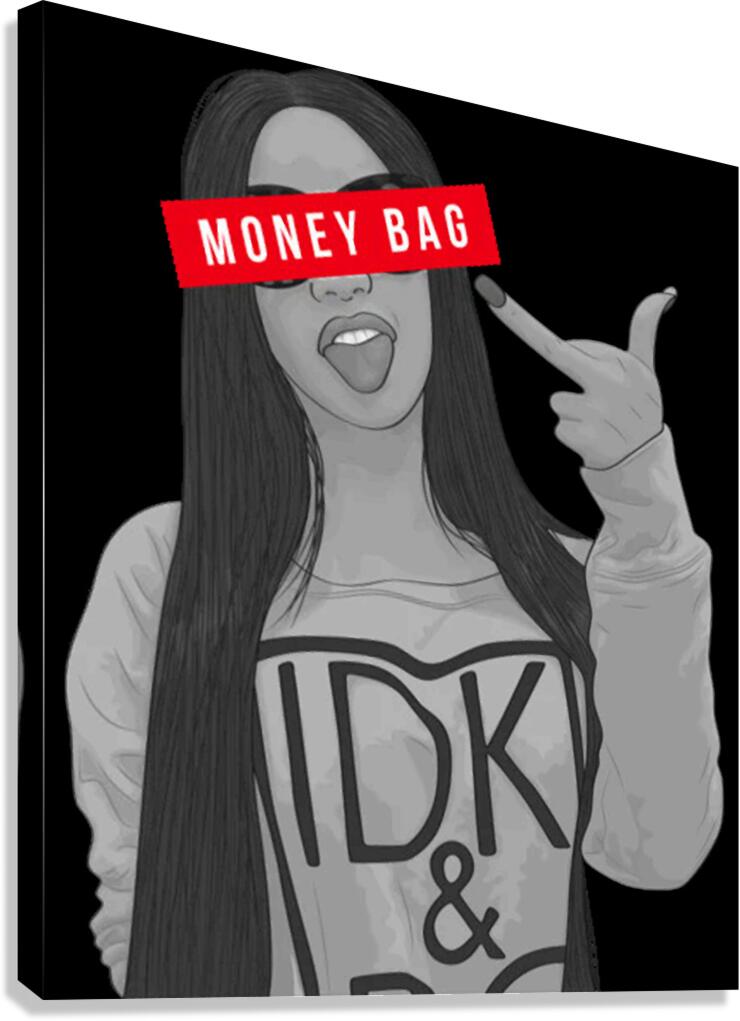 Cardi B 40 Canvas Print