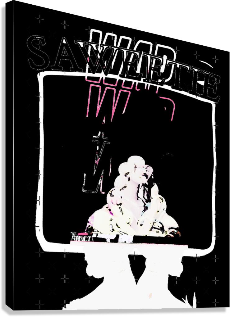 Cardi B 52 Canvas Print
