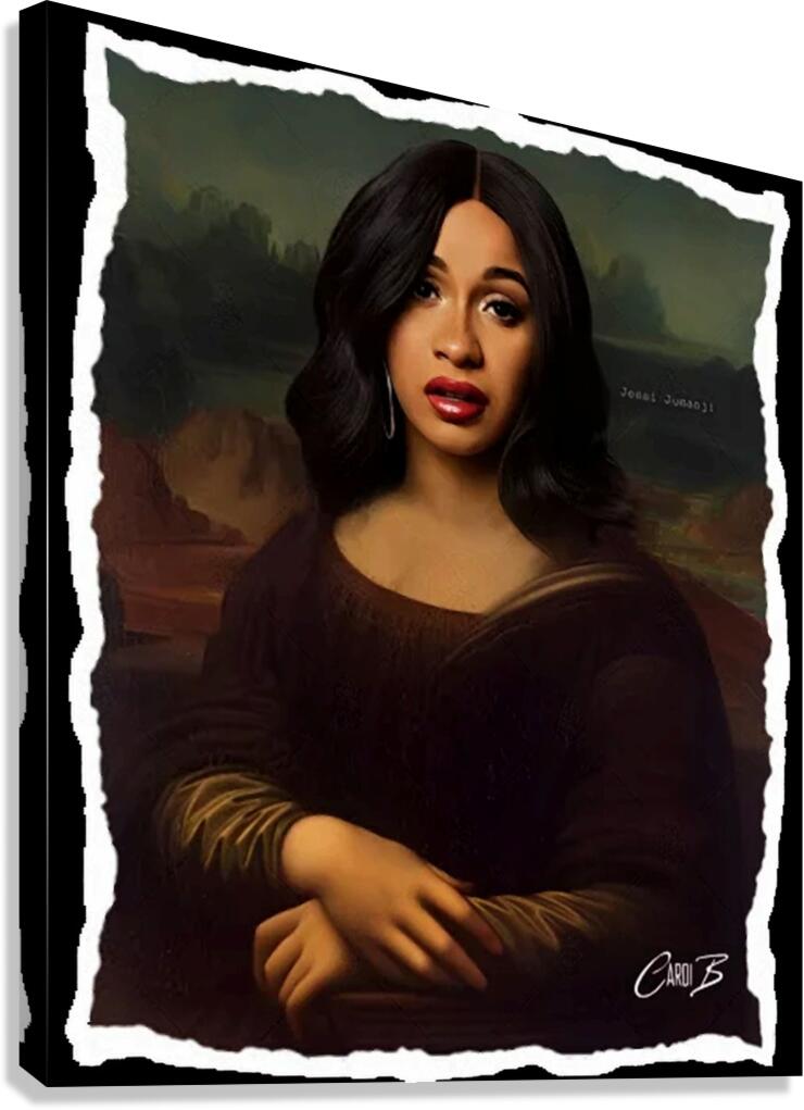 Cardi B 57 Canvas Print