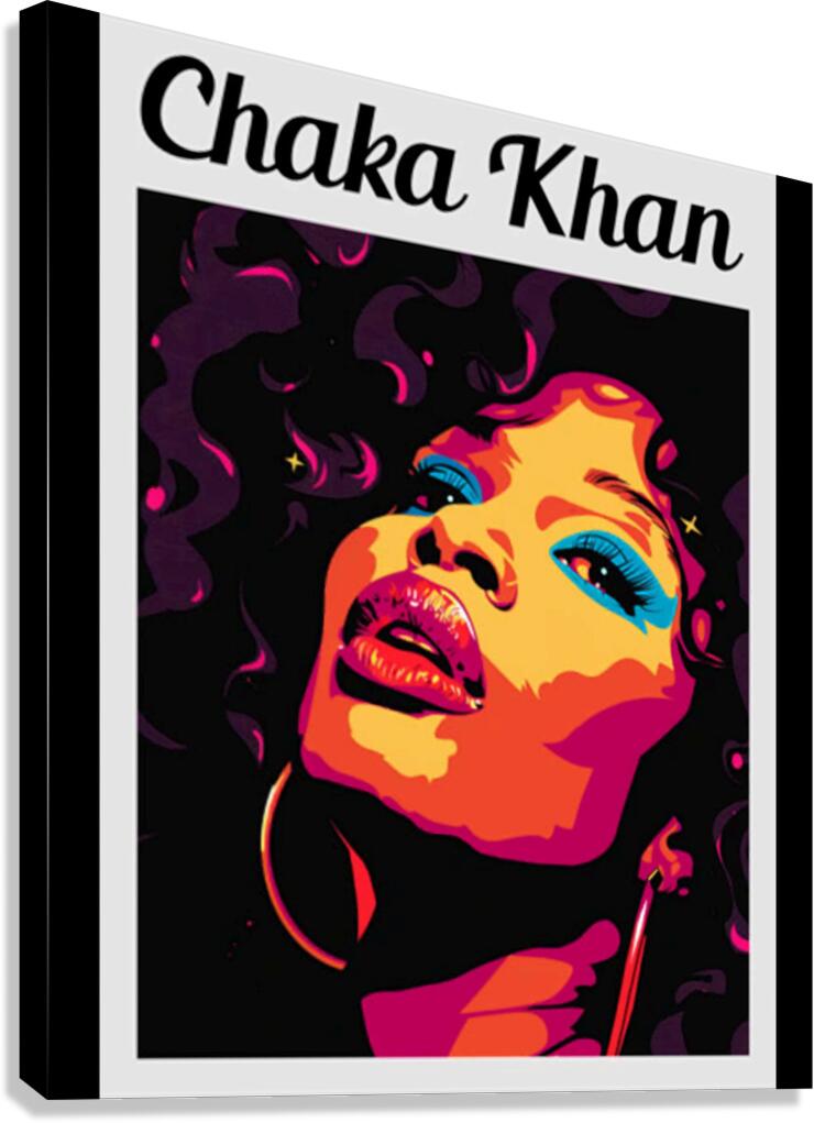 Chaka Khan 2 Canvas Print
