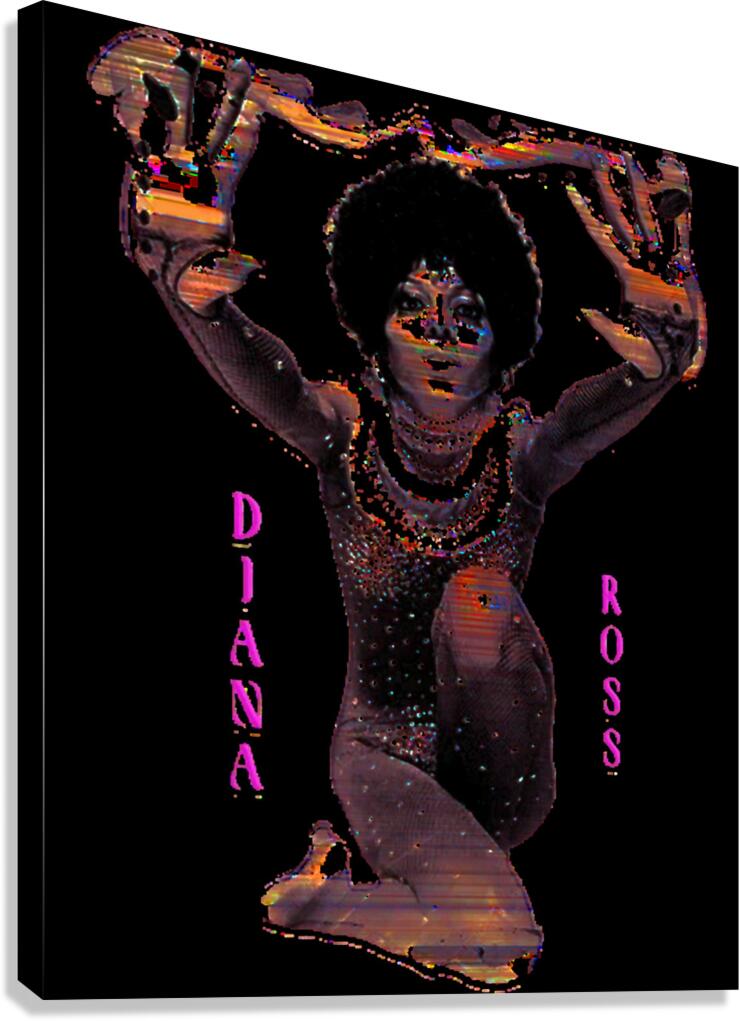 Diana Ross 54 Canvas Print