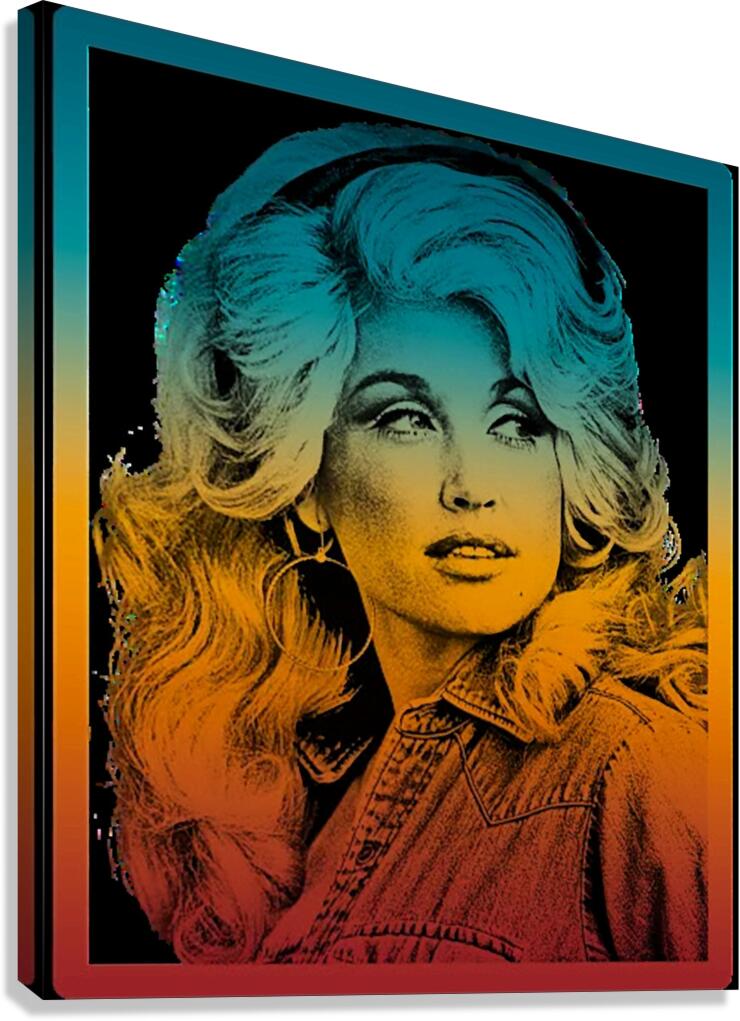 Dolly Parton 25 Canvas Print