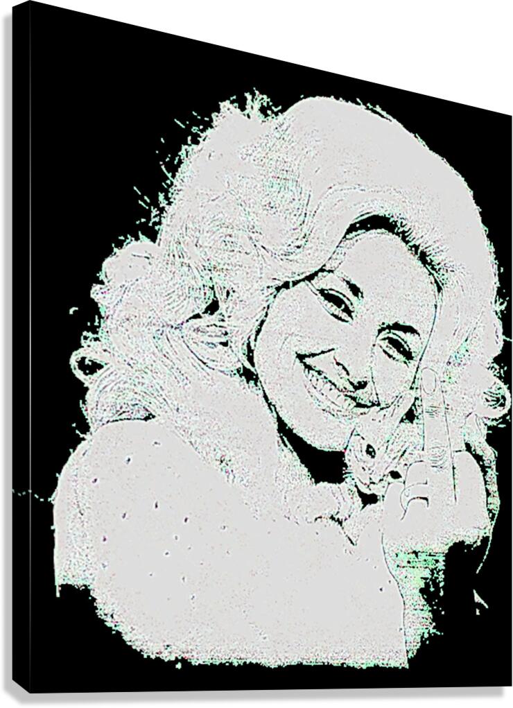 Dolly Parton 27 Canvas Print