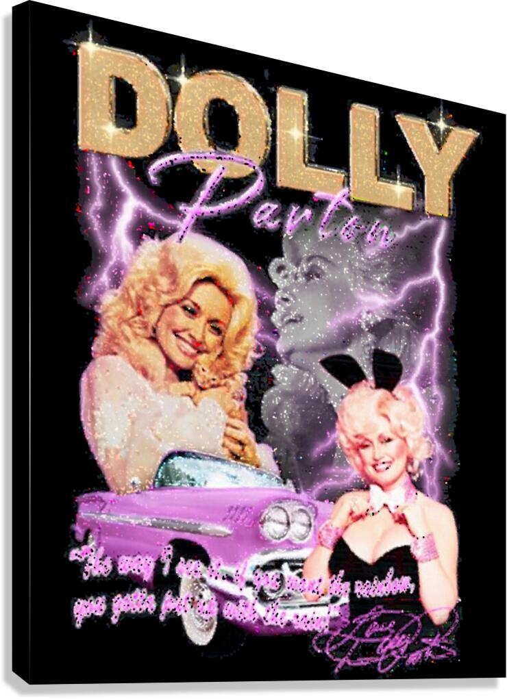 Dolly Parton 28 Canvas Print
