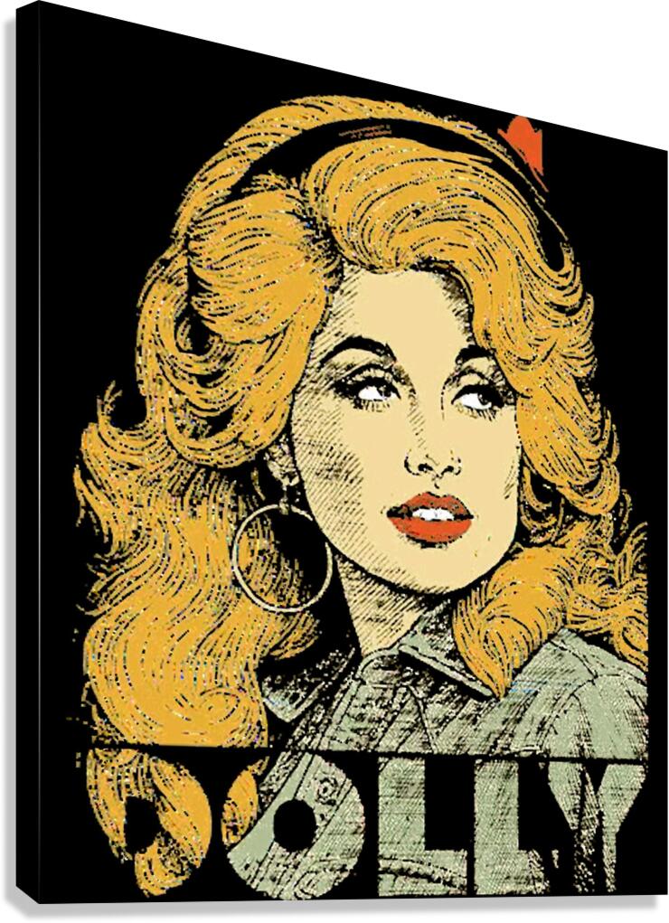 Dolly Parton 30 Canvas Print