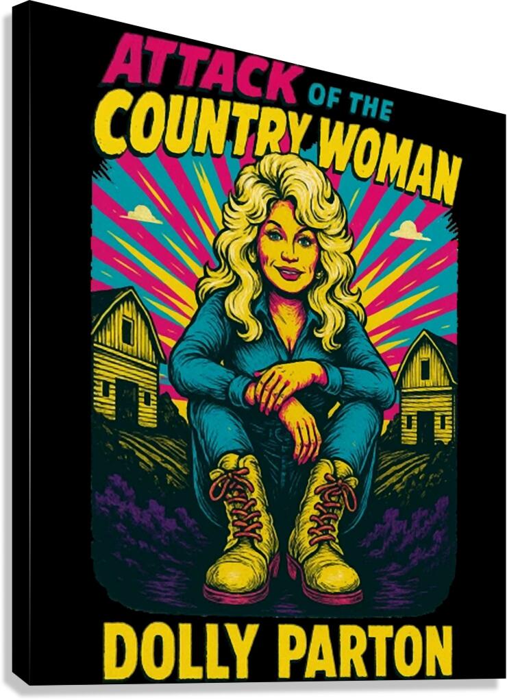 Dolly Parton 42 Canvas Print
