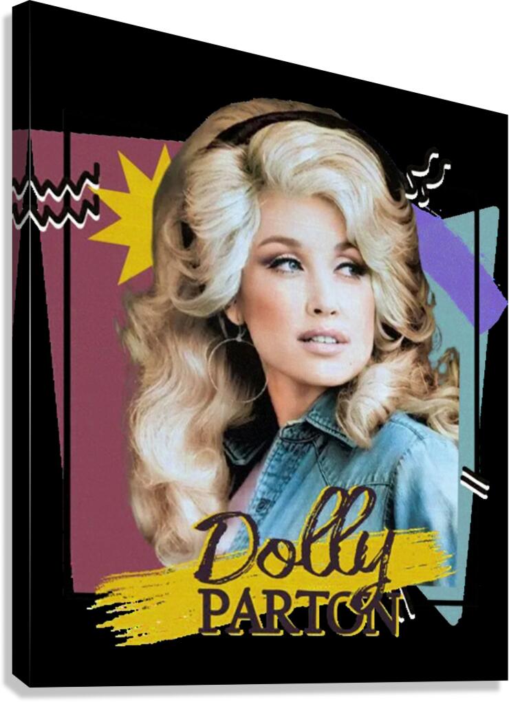 Dolly Parton 48 Canvas Print