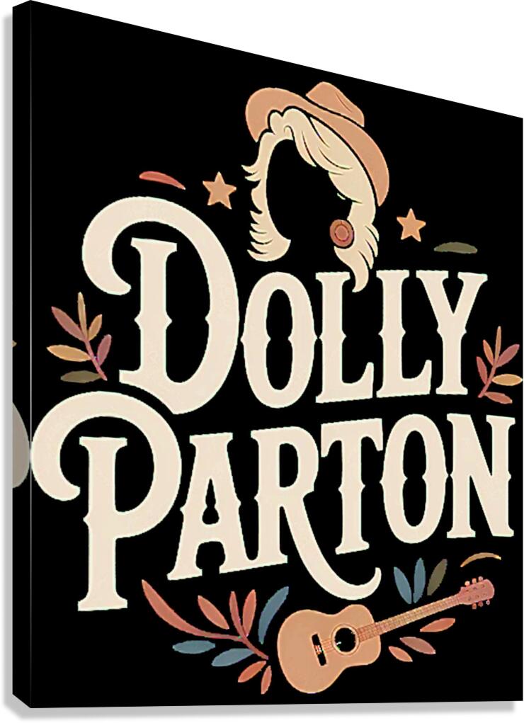 Dolly Parton 3 Canvas Print