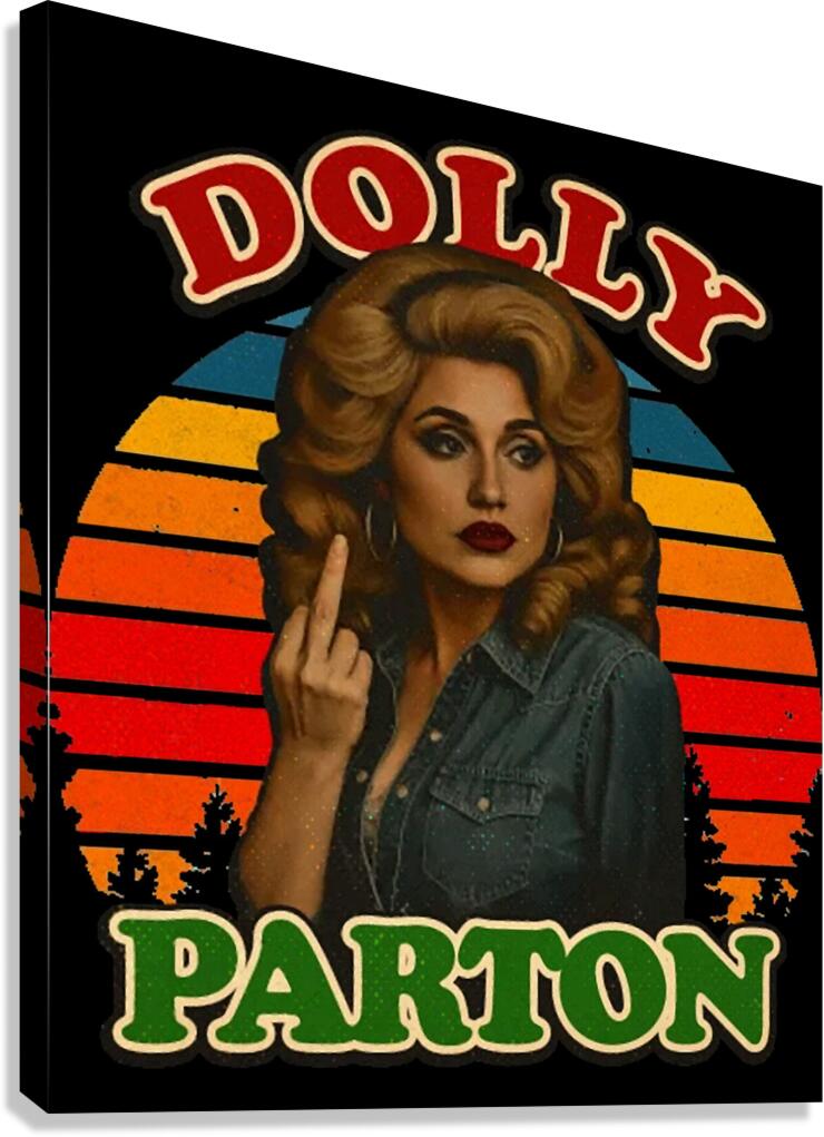 Dolly Parton 4 Canvas Print