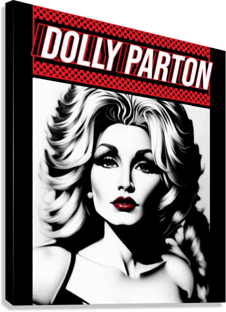 Dolly Parton 8 Canvas Print