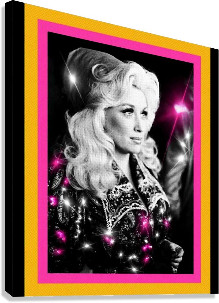 Dolly Parton 19 Canvas Print