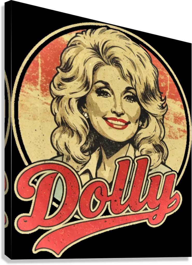 Dolly Parton 24 Canvas Print