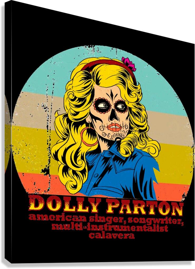 Dolly Parton 36 Canvas Print