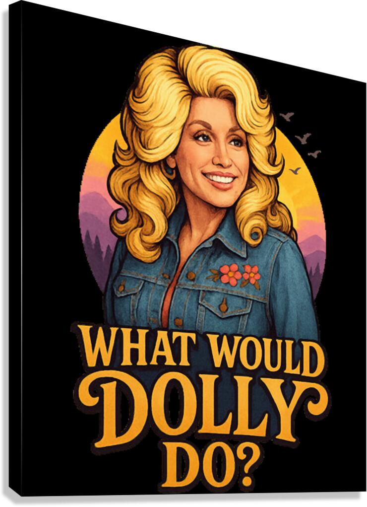 Dolly Parton 41 Canvas Print