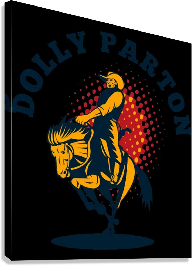 Dolly Parton 43 Canvas Print
