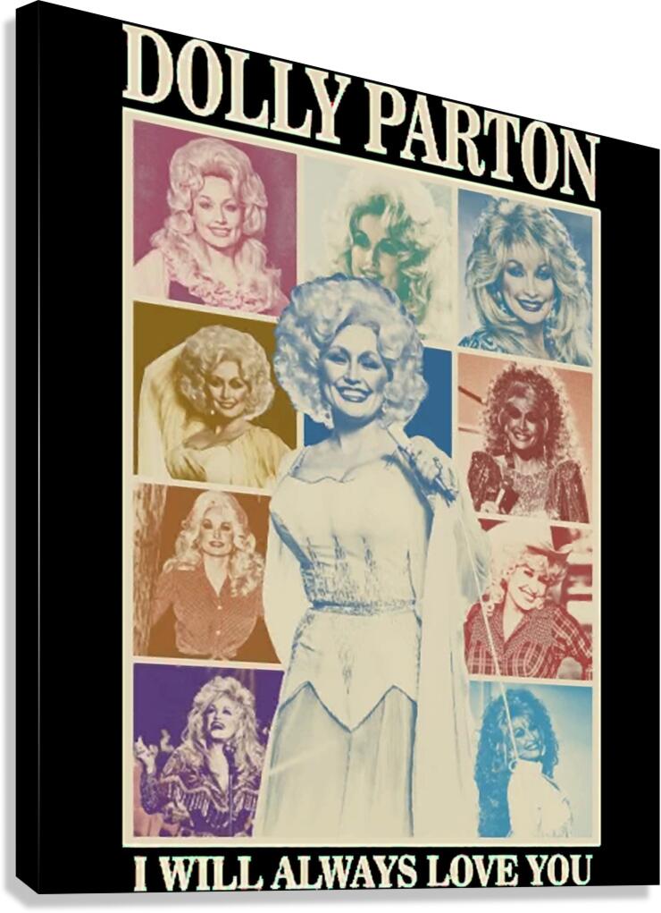 Dolly Parton 48 Canvas Print