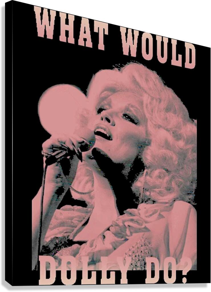 Dolly Parton 53 Canvas Print