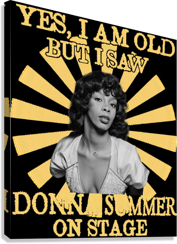 Donna Summer 61 Canvas Print