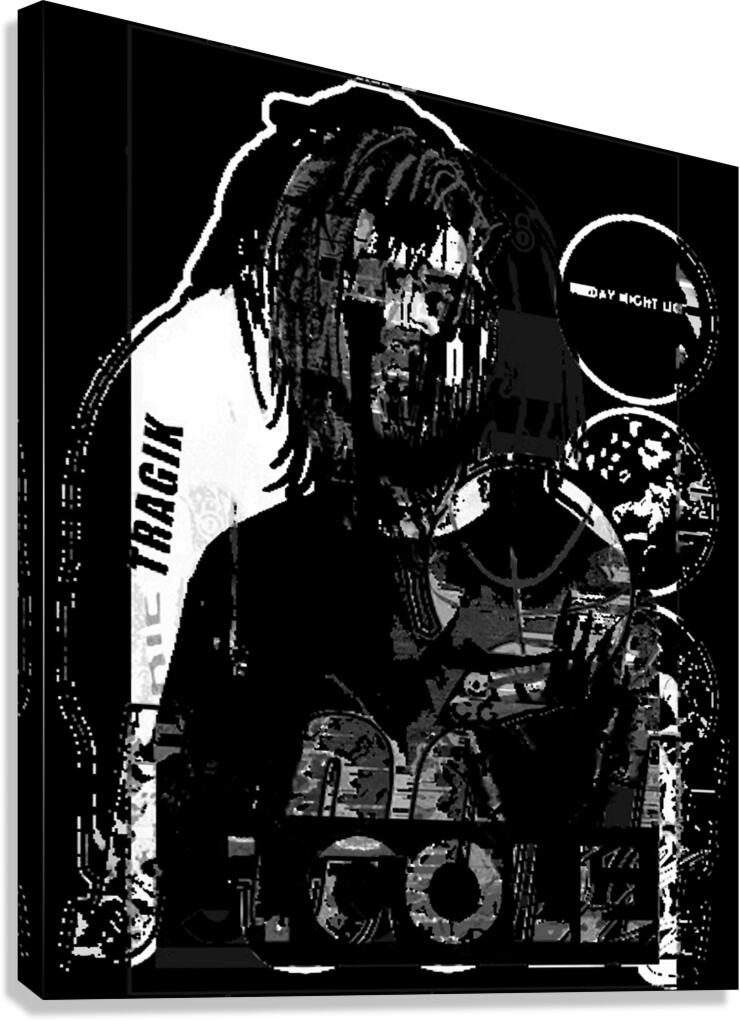 J. Cole 17 Canvas Print