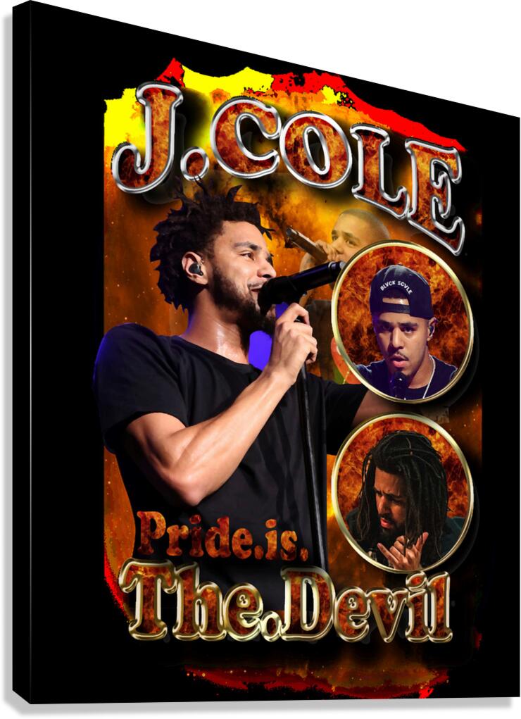 J. Cole 19 Canvas Print