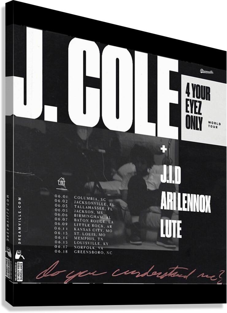 J. Cole 10 Canvas Print