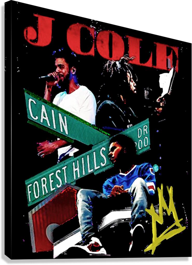 J. Cole 19 Canvas Print
