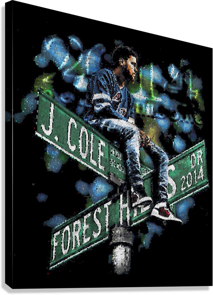 J. Cole 37 Canvas Print