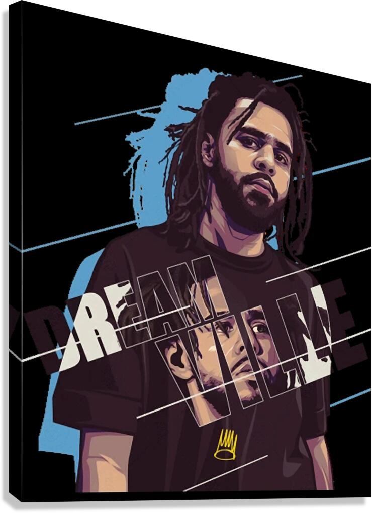 J. Cole 47 Canvas Print