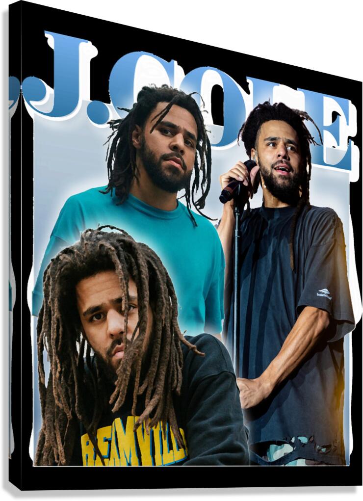 J. Cole 48 Canvas Print