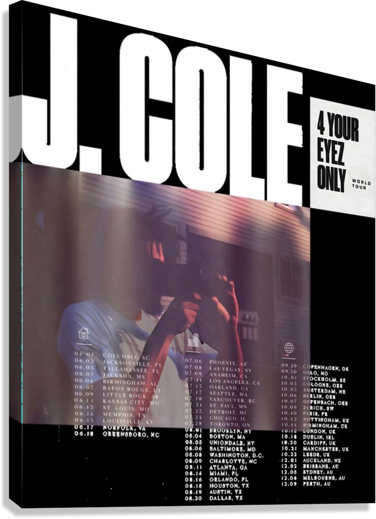 J. Cole 56 Canvas Print