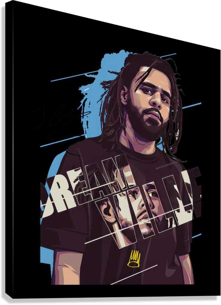 J. Cole 60 Canvas Print