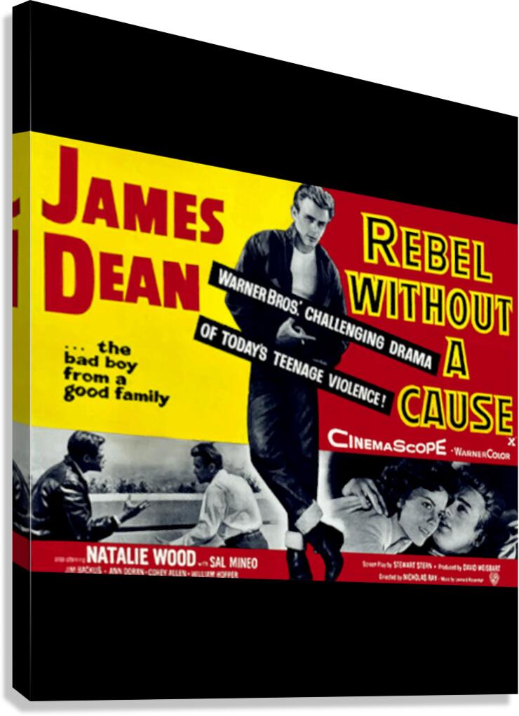 James Dean 10 Canvas Print
