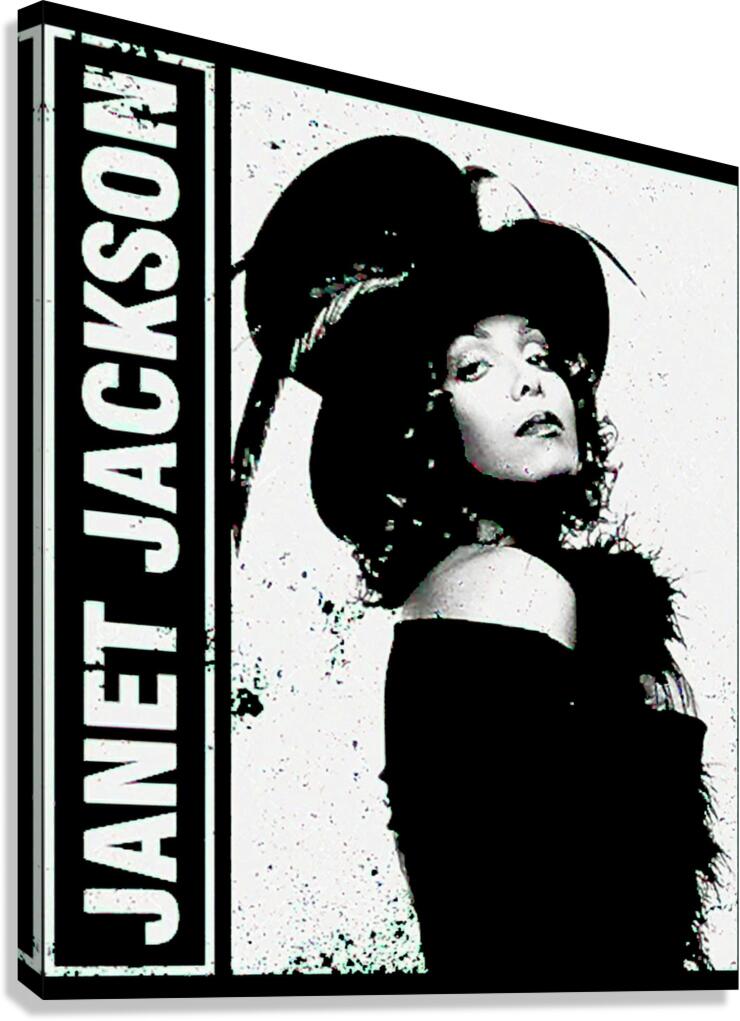 Janet Jackson 10 Canvas Print
