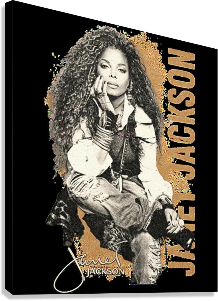 Janet Jackson 12 Canvas Print
