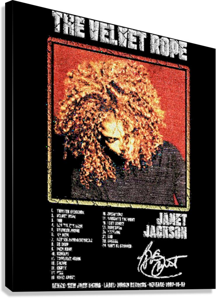 Janet Jackson 14 Canvas Print