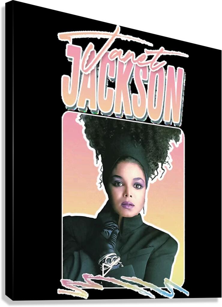 Janet Jackson 15 Canvas Print
