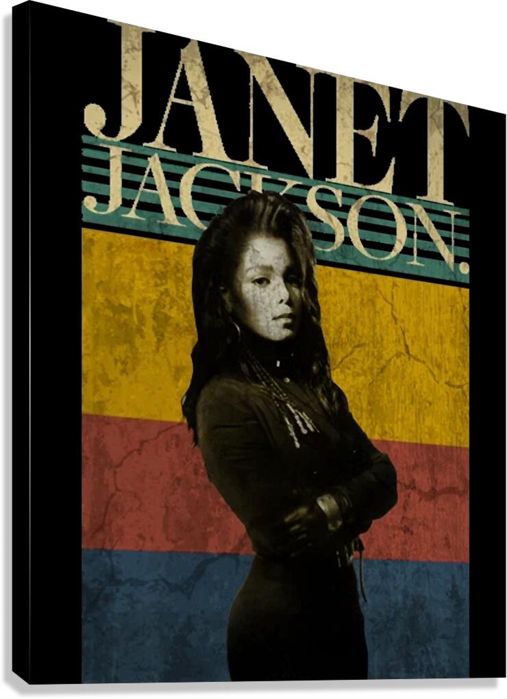 Janet Jackson 16 Canvas Print