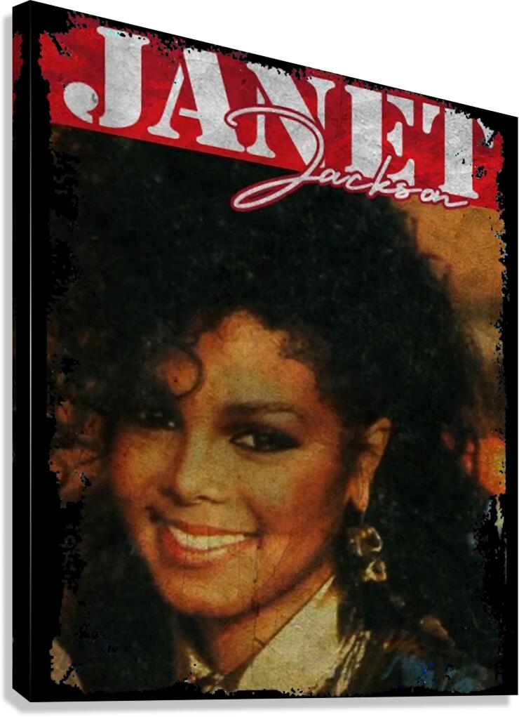 Janet Jackson 27 Canvas Print