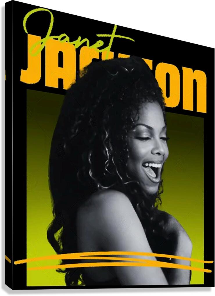 Janet Jackson 54 Canvas Print