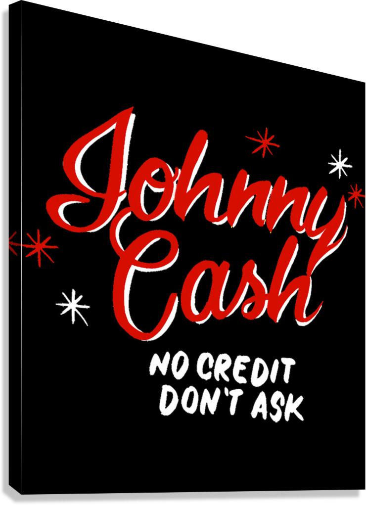 Johnny Cash 2 Canvas Print