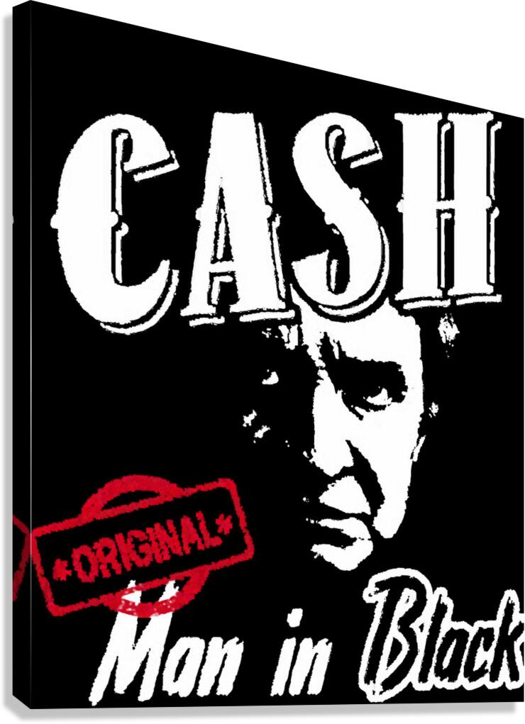 Johnny Cash 12 Canvas Print