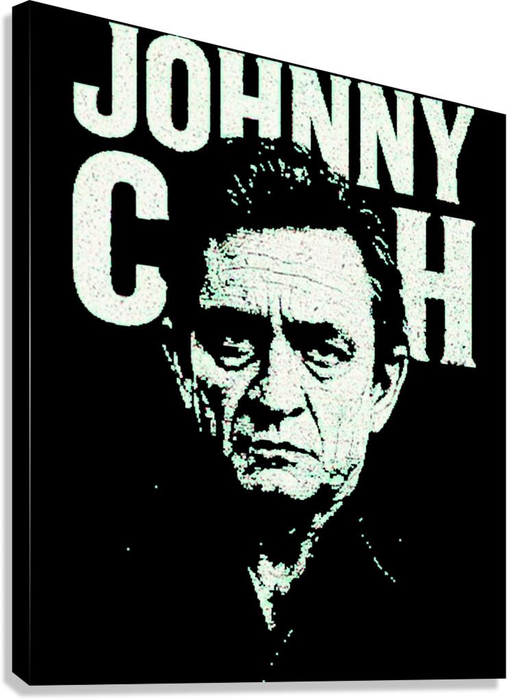 Johnny Cash 13 Canvas Print