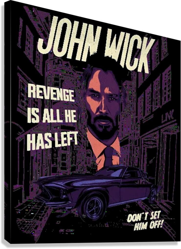 Keanu Reeves 8 Canvas Print