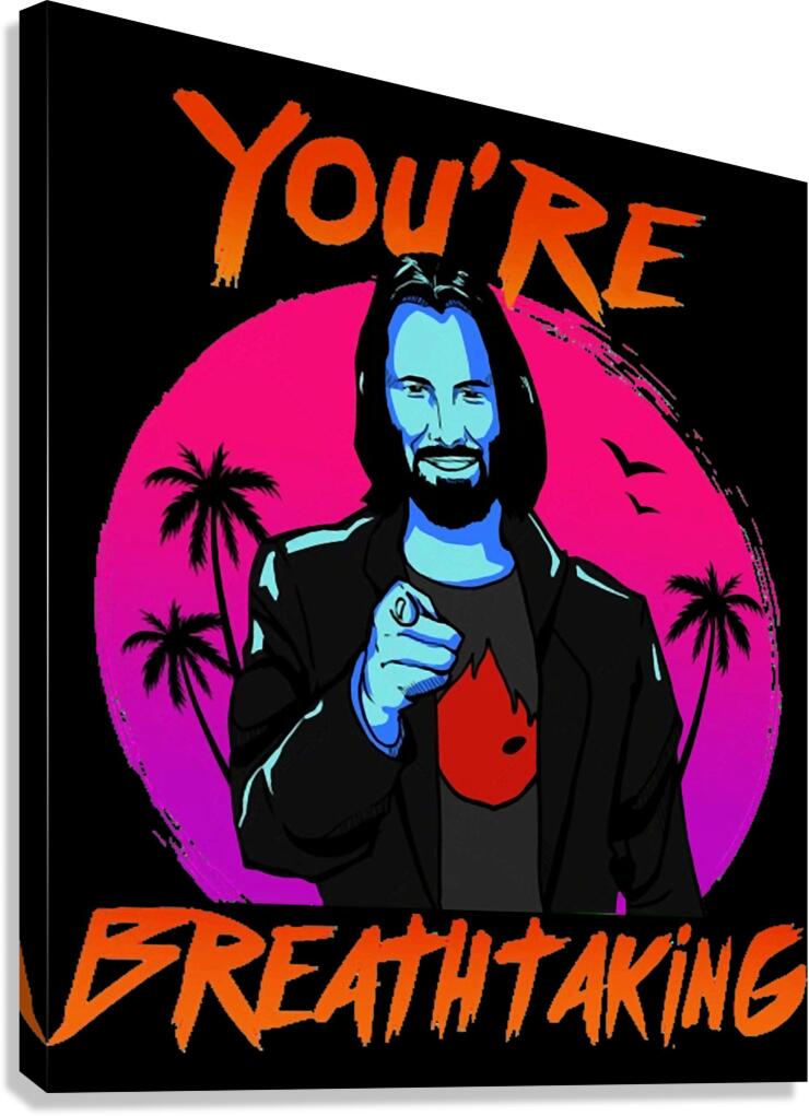 Keanu Reeves 28 Canvas Print