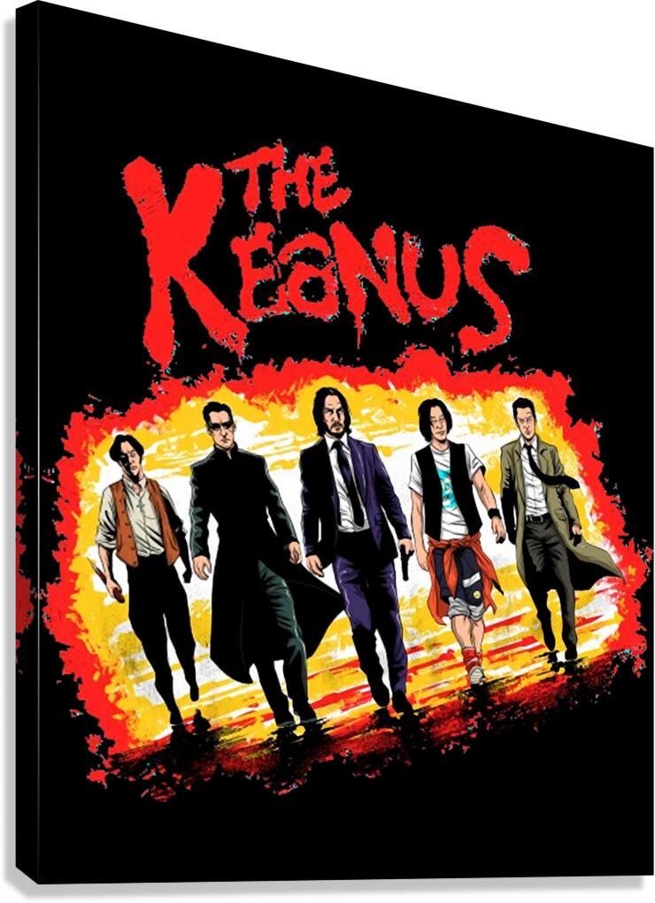 Keanu Reeves 7 Canvas Print