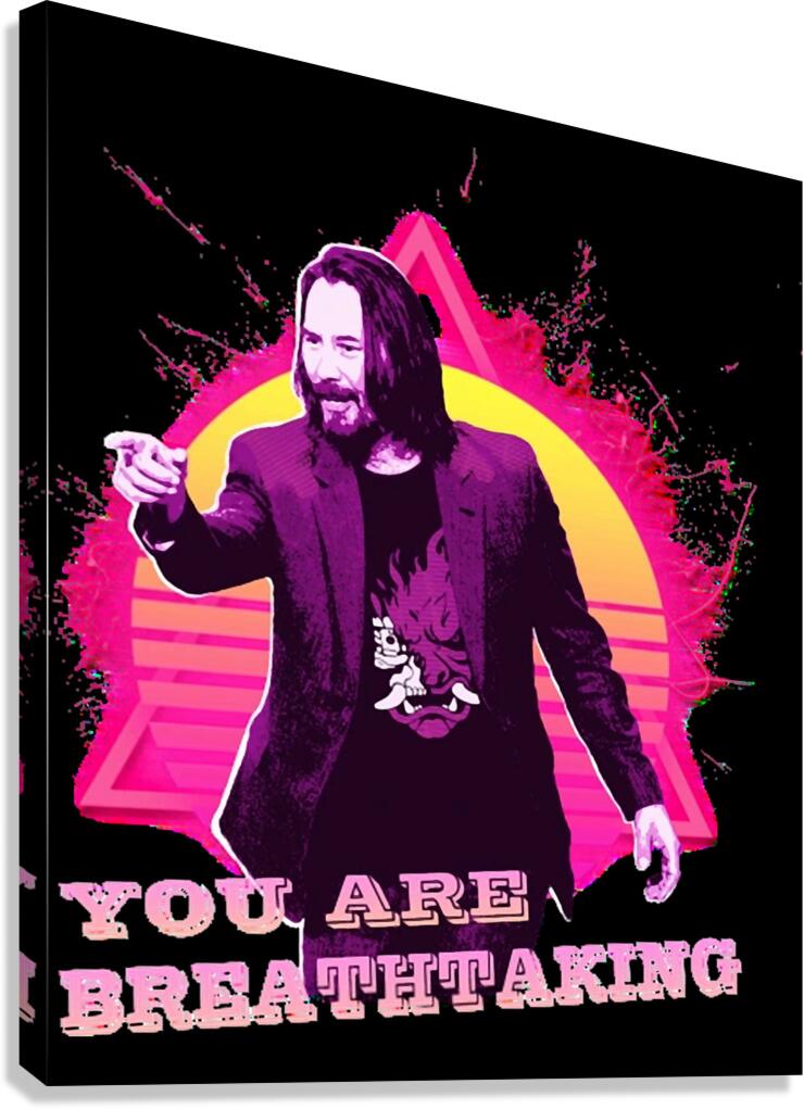 Keanu Reeves 13 Canvas Print