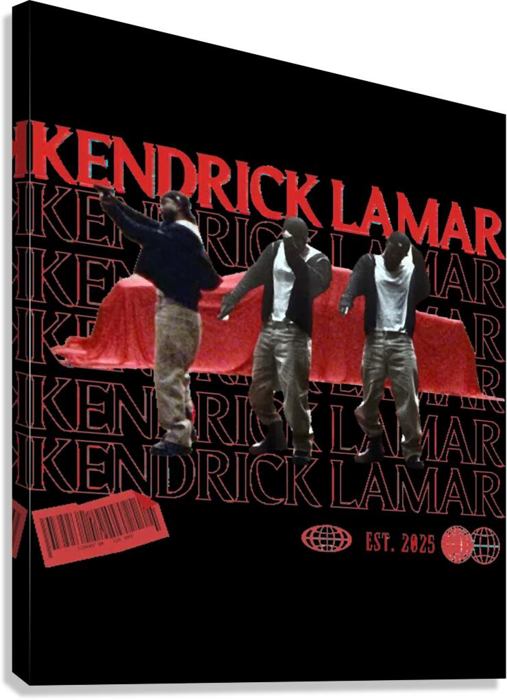 Kendrick Lamar 5 Canvas Print