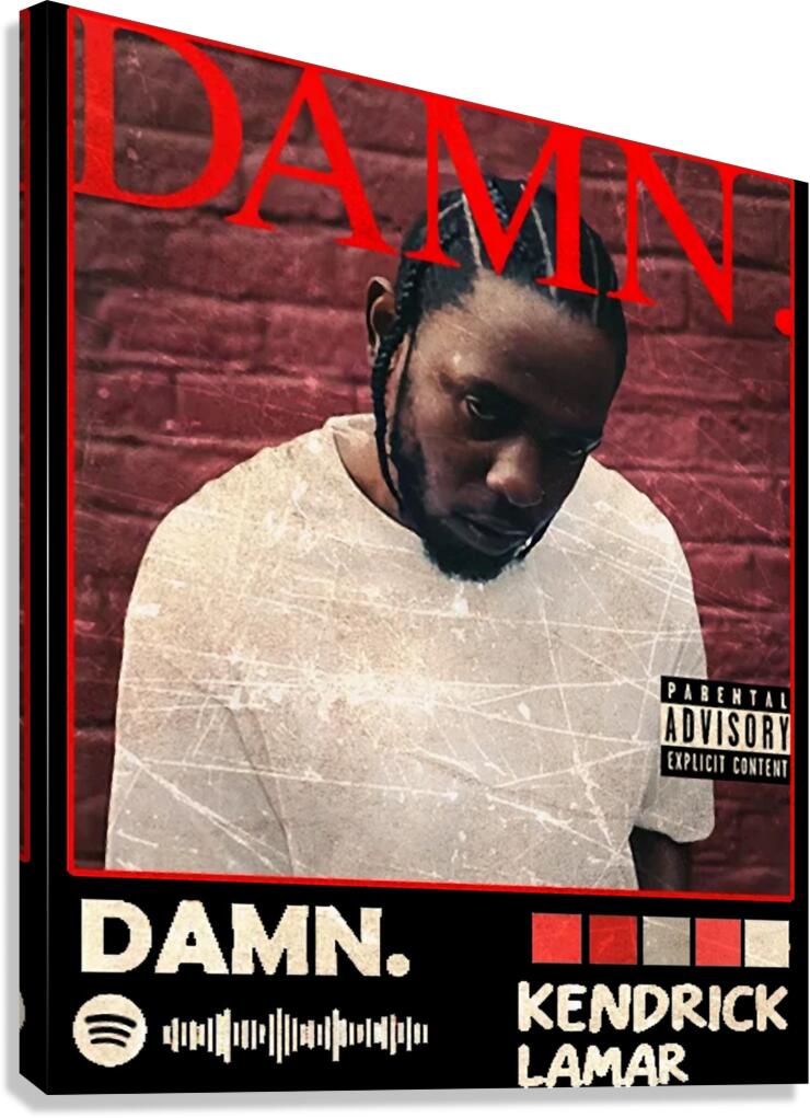 Kendrick Lamar 15 Canvas Print