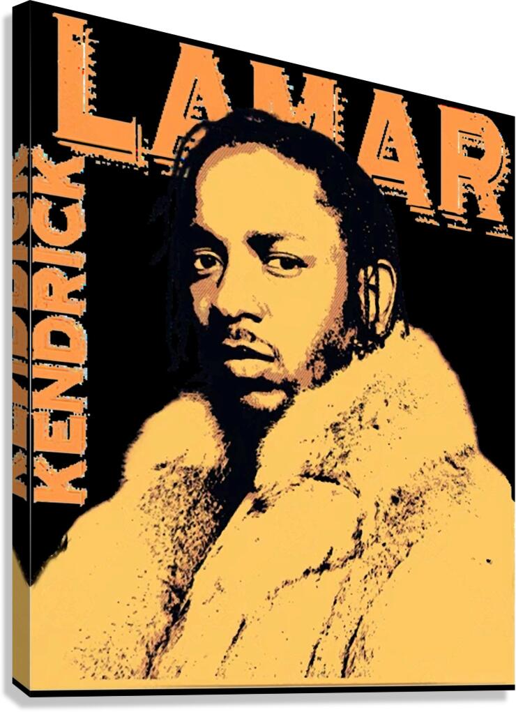 Kendrick Lamar 24 Canvas Print
